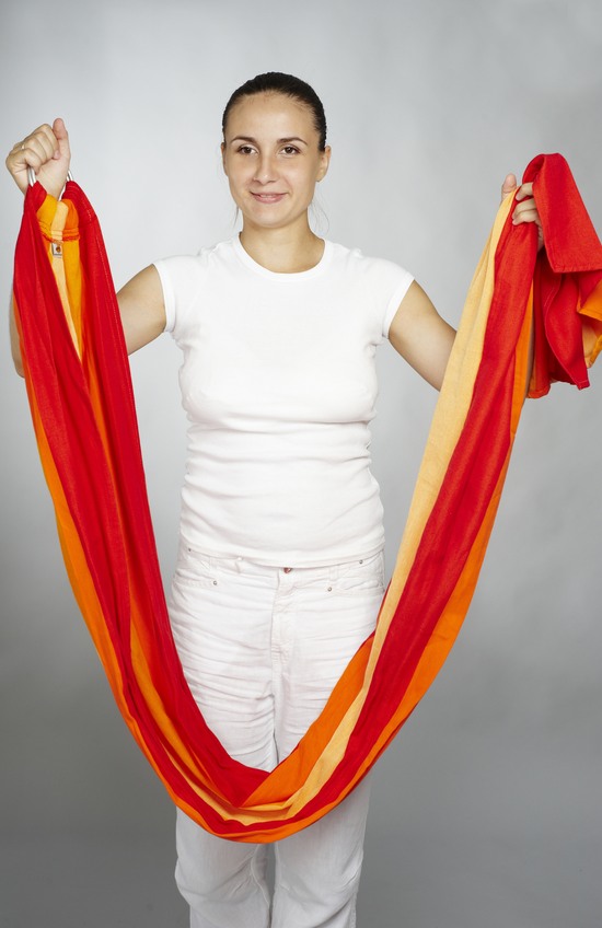 Слинг-шарф своими руками: мастер-класс с фото